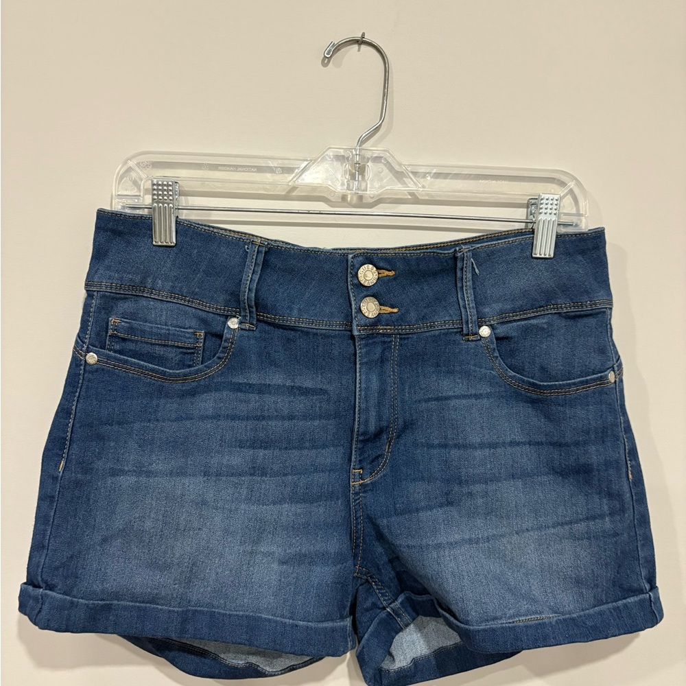 Guess Dark Blue Jean Shorts